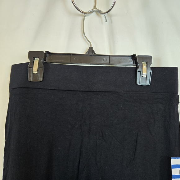 Forever 21 Women’s Career Port Bleu Black‎ Straight Midi Pencil Skirt Medium NEW - Picture 5 of 7